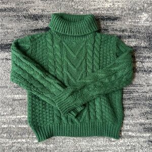 JUNE & IVY Cable Knit Turtleneck Sweater